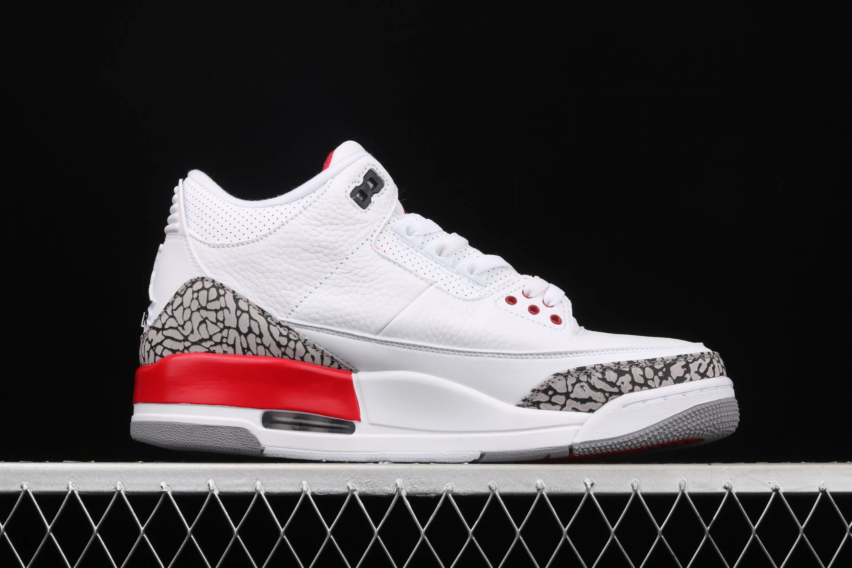 All categories Air Jordan Jordan series basketball shoes Air Jordan 3 Air Jordan 3 Retro AJ3 Joe 3 "Hurricane" "Catalina" first layer genuine label 136064-116